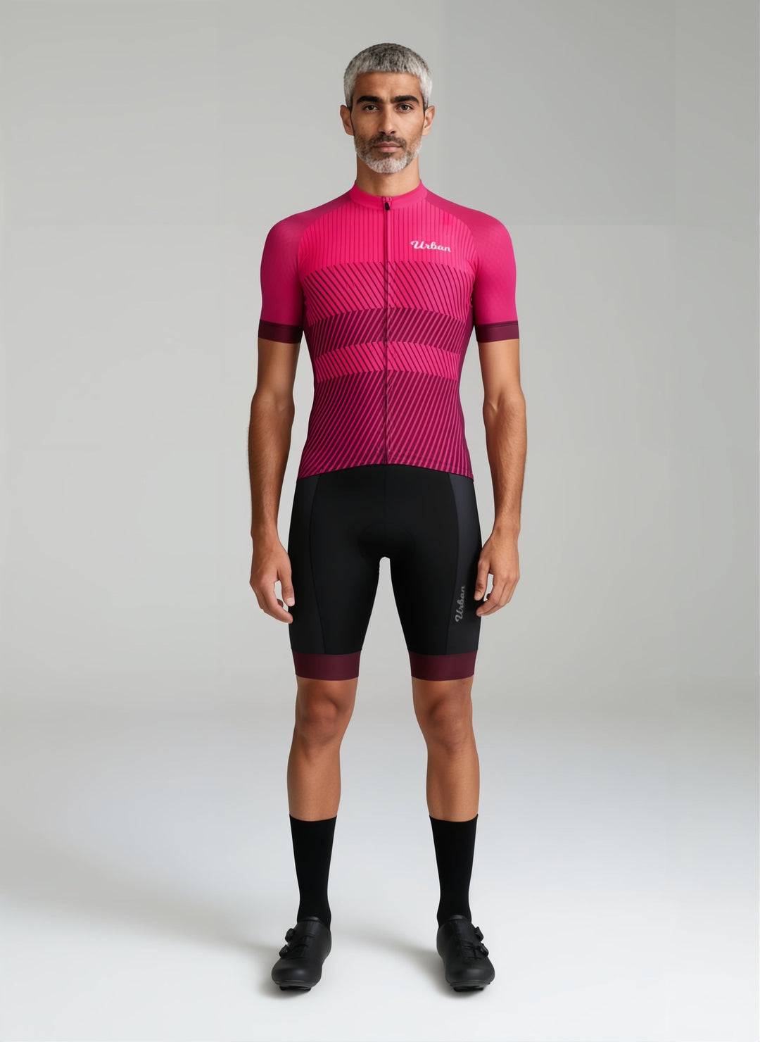 Urban Cycling Men's Apex Short Sleeve Jerseys / Bib Shorts