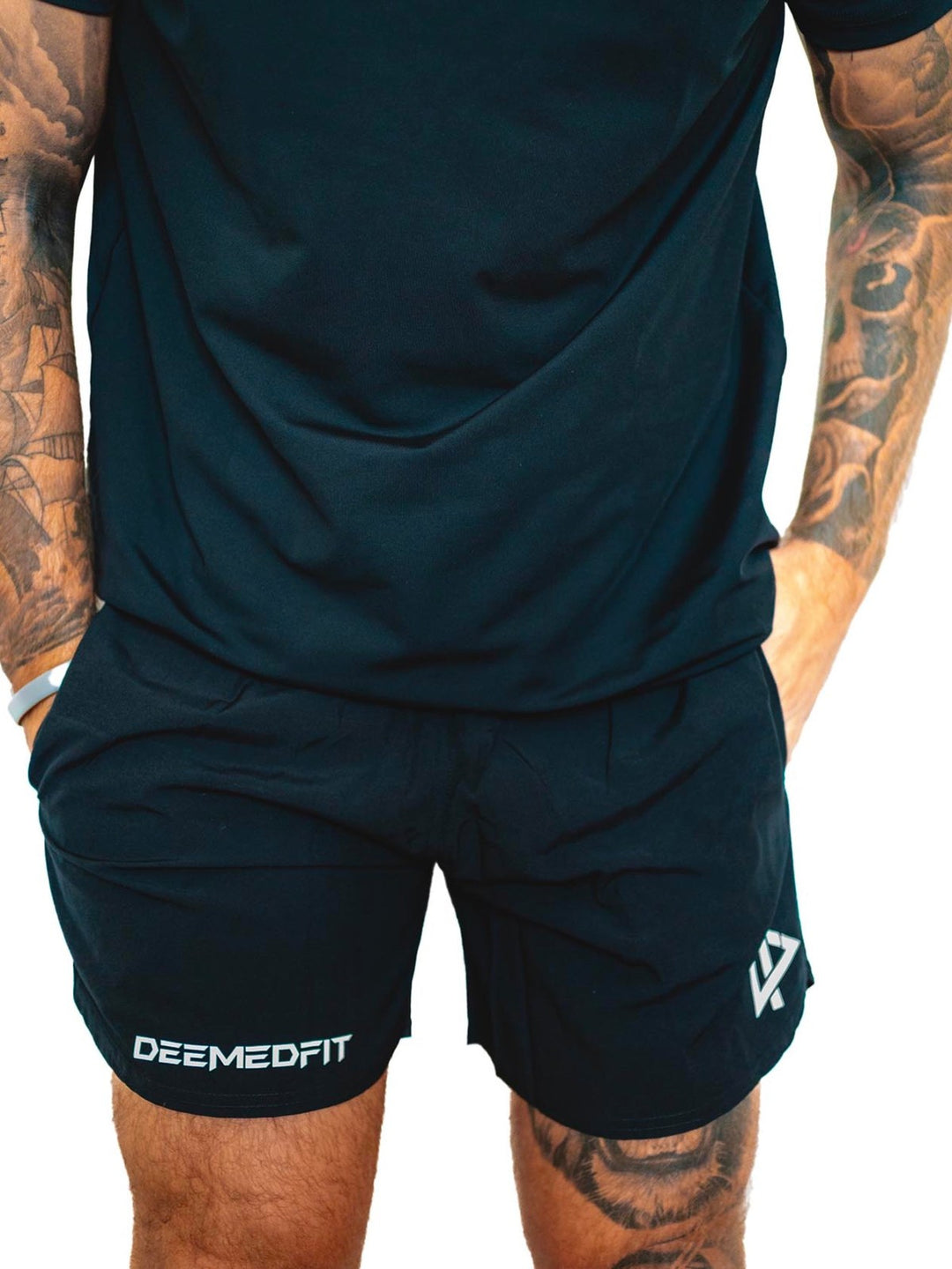 DeemedFit Men’s Shorts “Response” Black