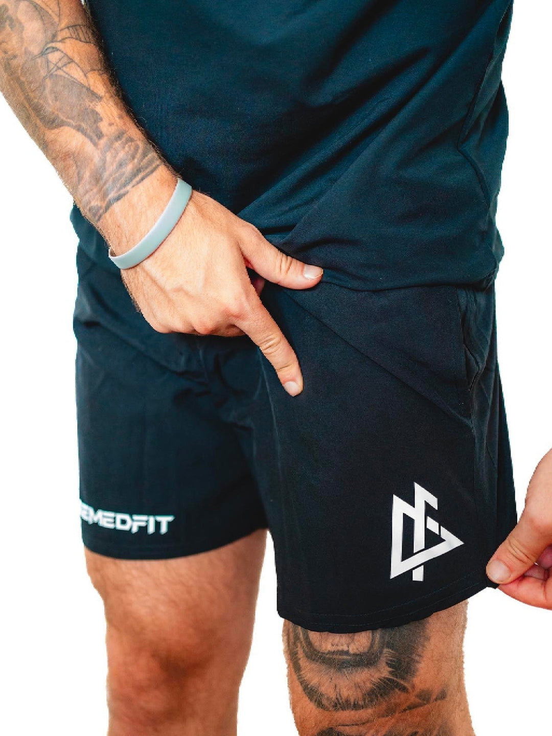 DeemedFit Men’s Shorts “Response” Black