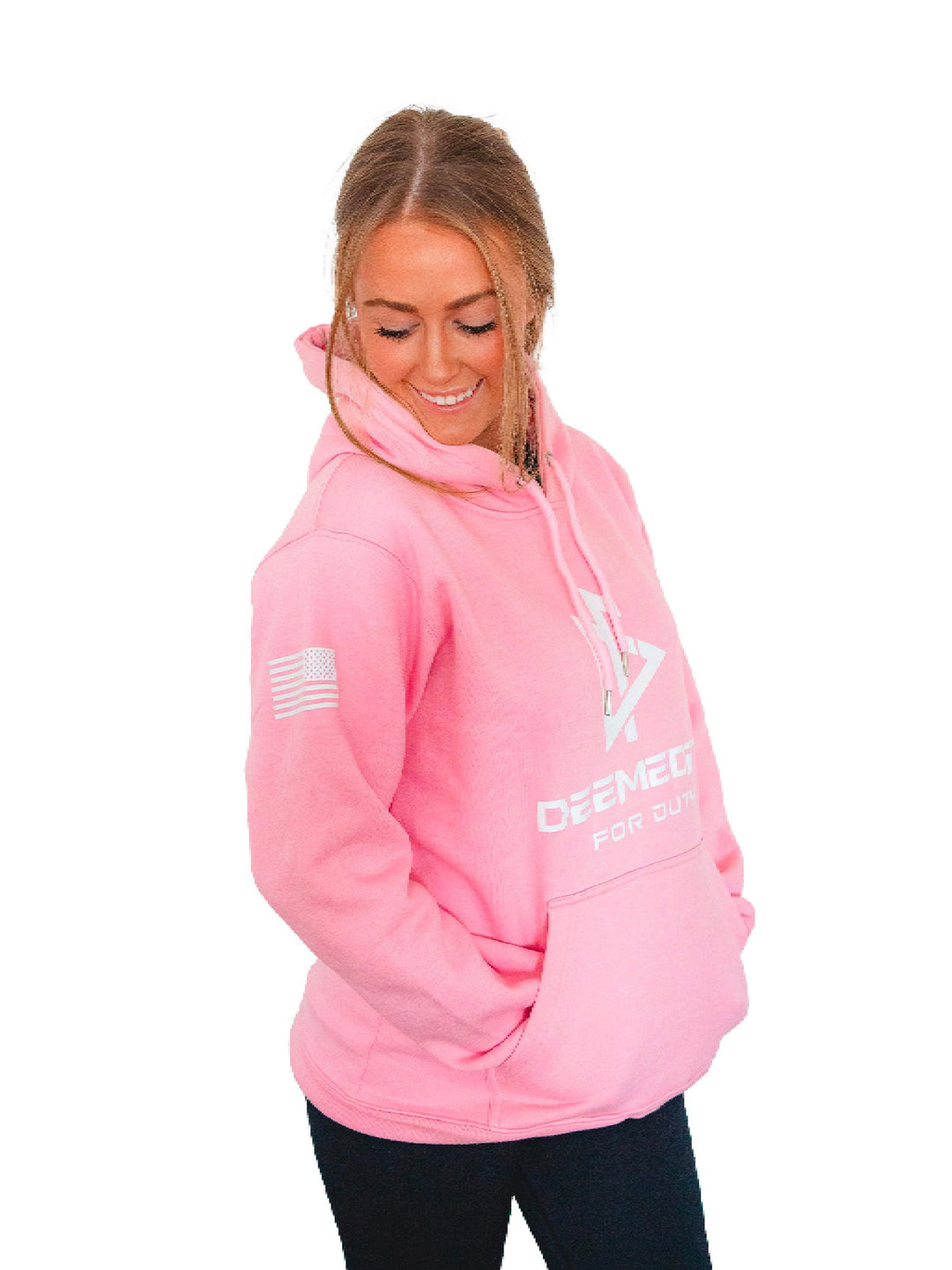 DeemedFit Essential Hoodie - Pink