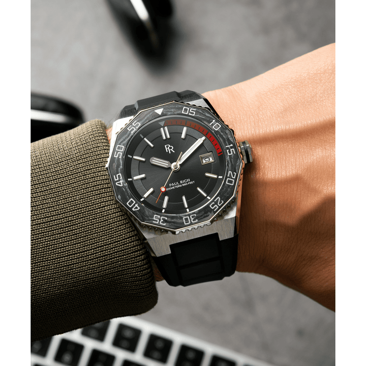 Paul Rich Aquacarbon Pro Midnight Silver - Sunburst