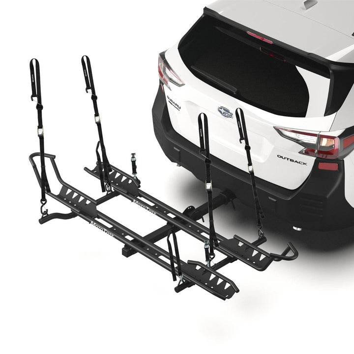 MotoTote Mini Dual Bike Rack & Tie Down Bundle