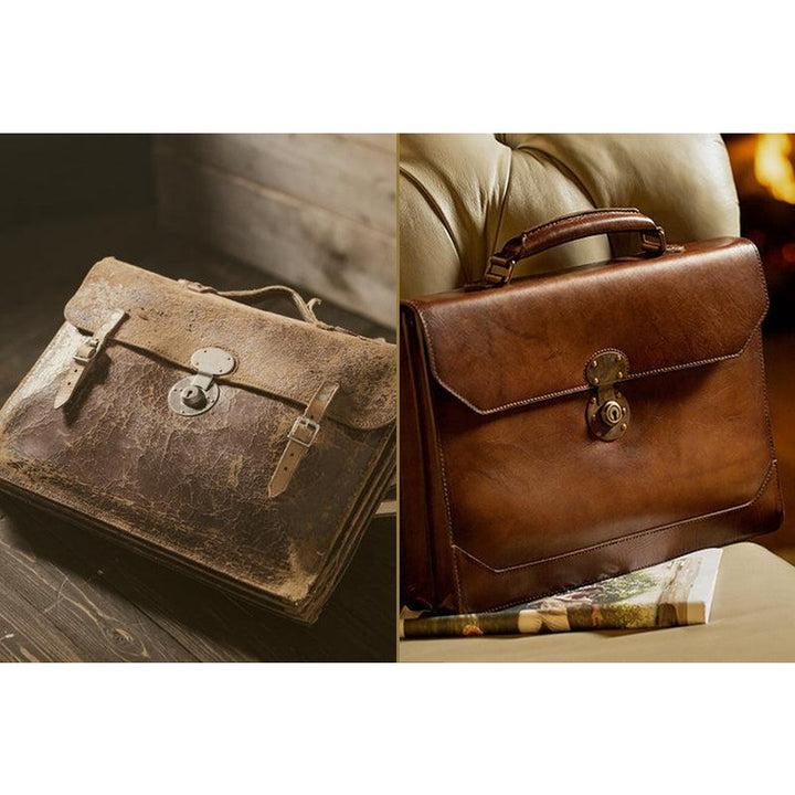 Benjamin Leather Briefcase