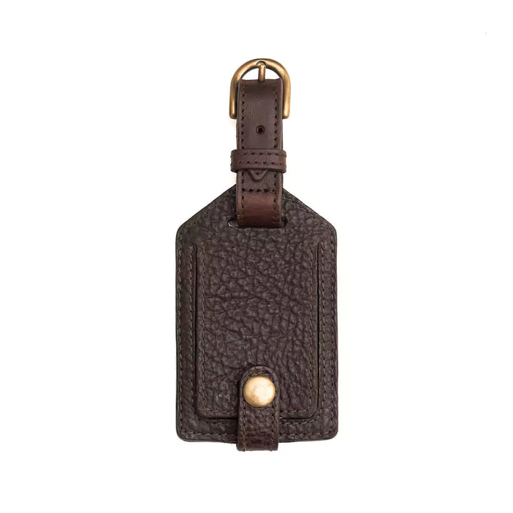 Campaign Leather Luggage Tag