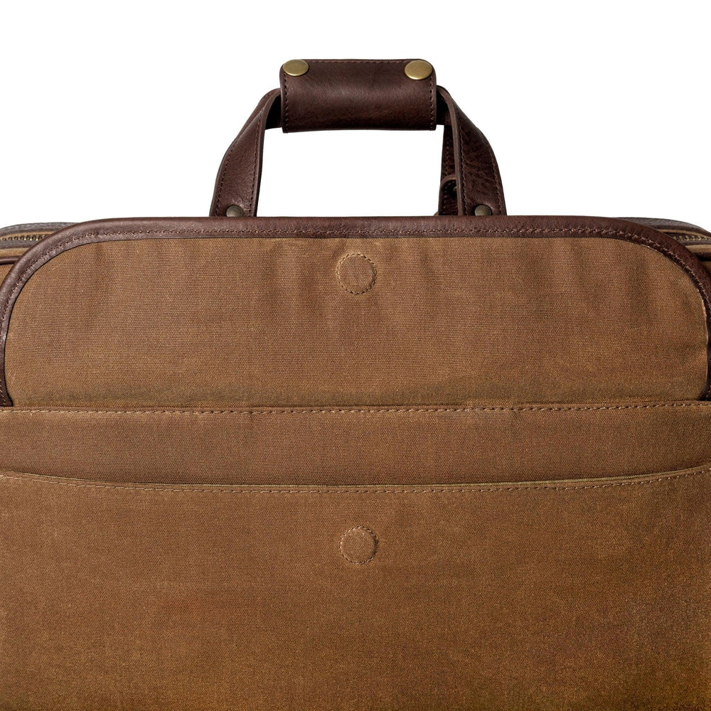 Campaign Waxed Canvas Briefcase