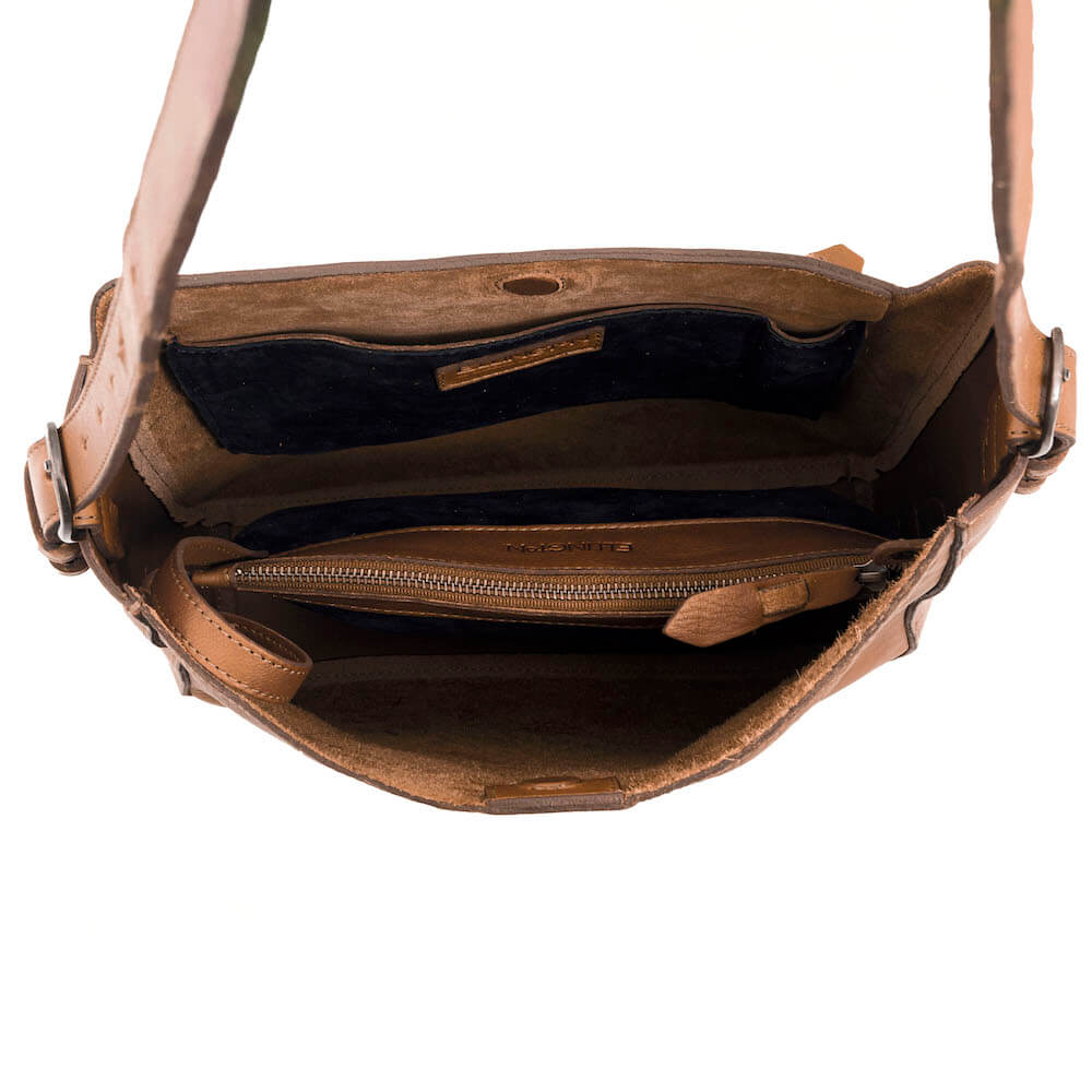 Ellington Leather Hobo w/ Zippered Pouch