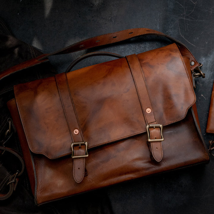 Heritage Leather Briefcase