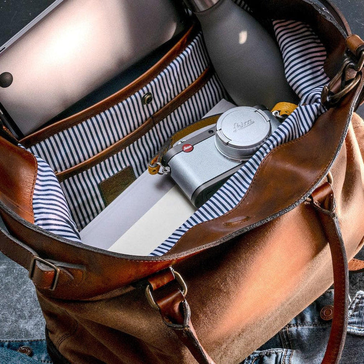 Heritage Waxed Canvas Commuter Tote