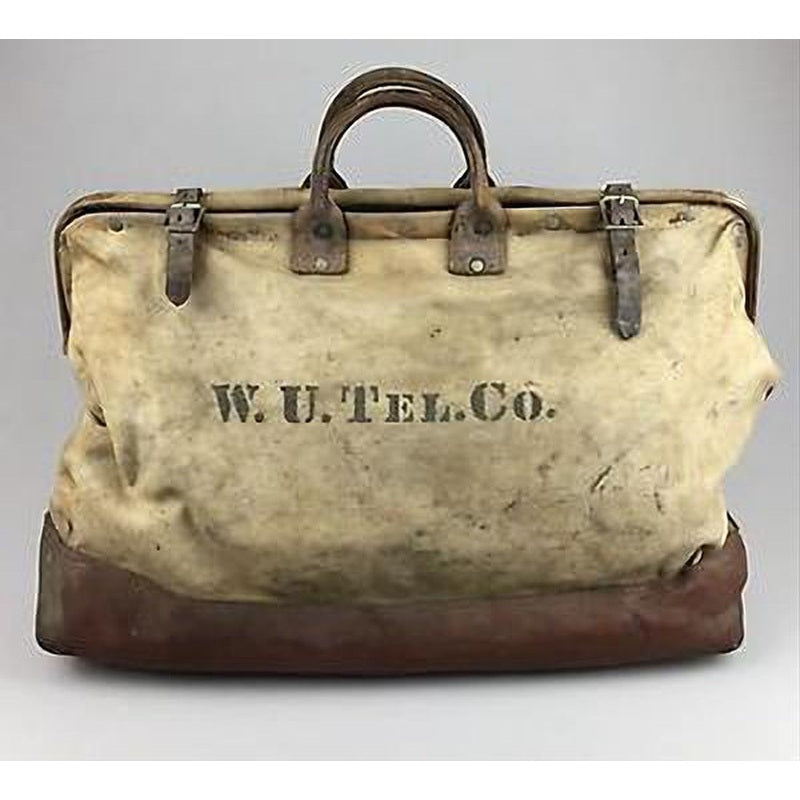 Heritage Waxed Canvas Lineman Duffle Bag