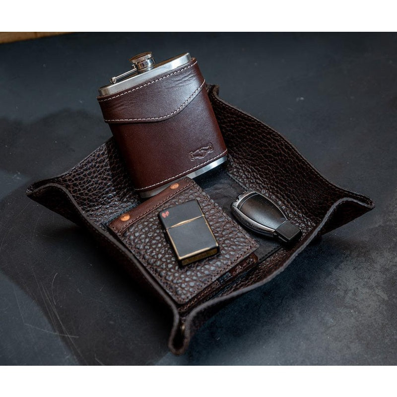 Theodore Leather Desk Caddy