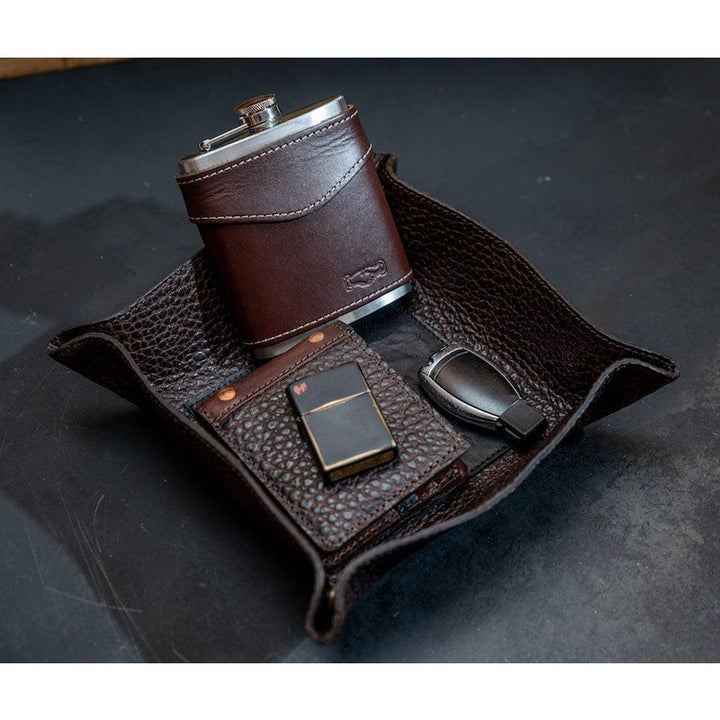 Theodore Leather Desk Caddy