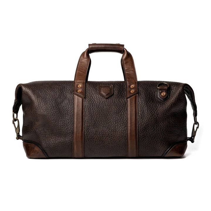 Theodore Leather Weekender Duffle Bag