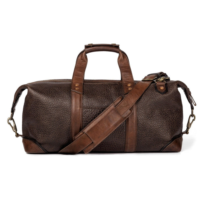 Theodore Leather Weekender Duffle Bag