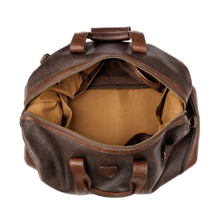 Theodore Leather Weekender Duffle Bag