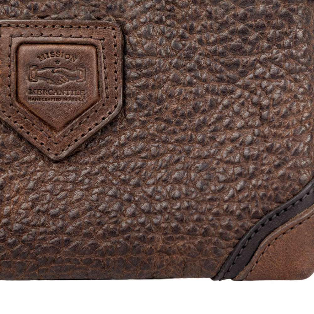 Theodore Leather Zippered Pouch