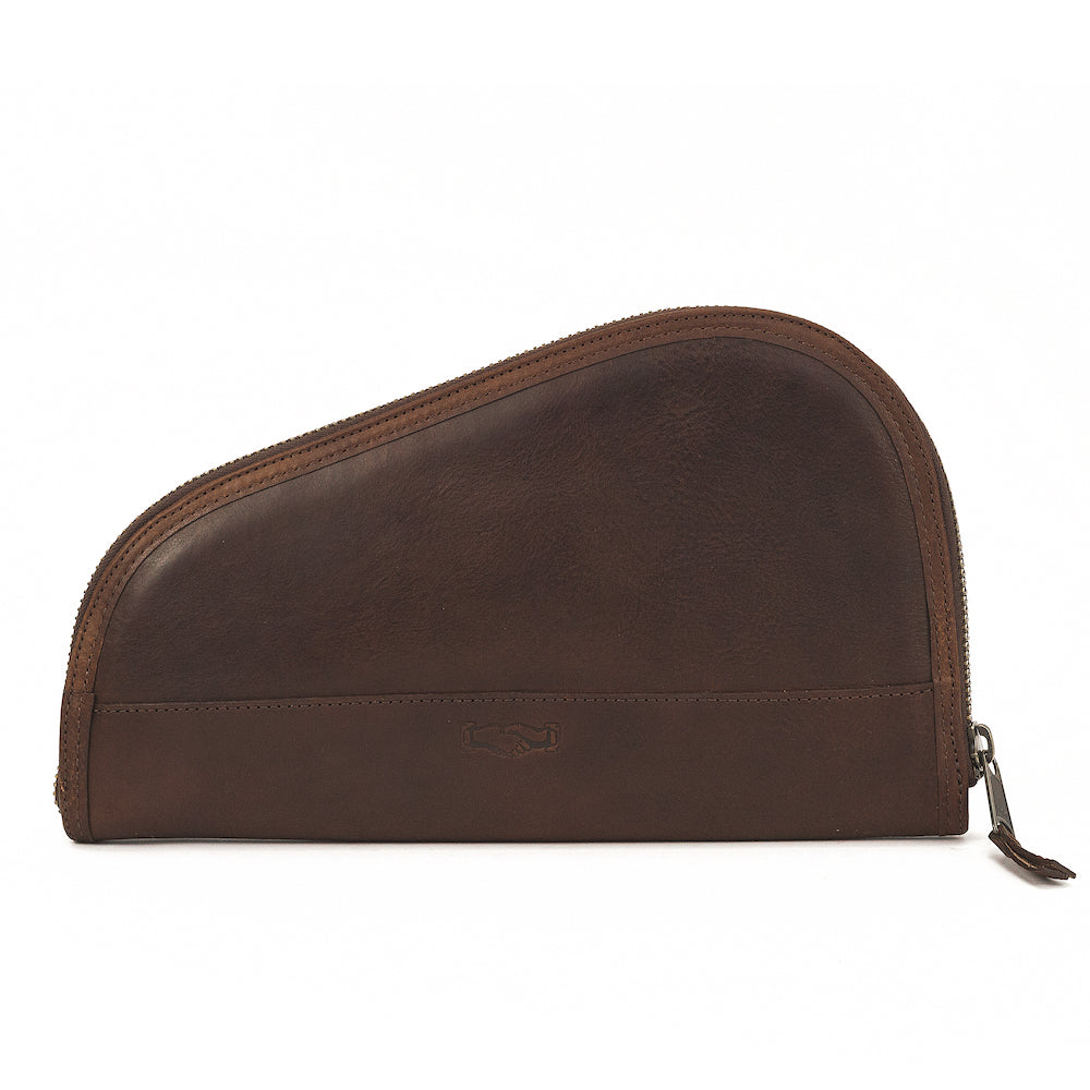 White Wing Leather Hunting Pistol Case