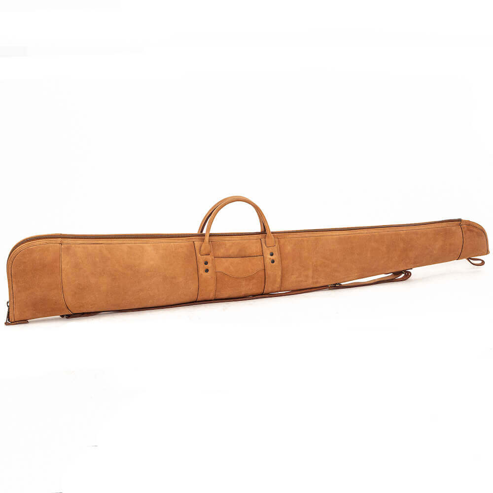 White Wing Leather Hunting Shotgun Case