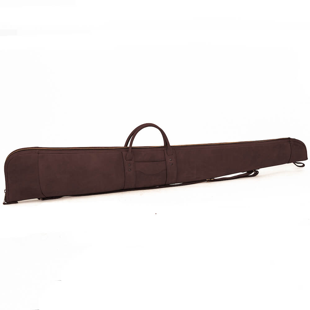 White Wing Leather Hunting Shotgun Case