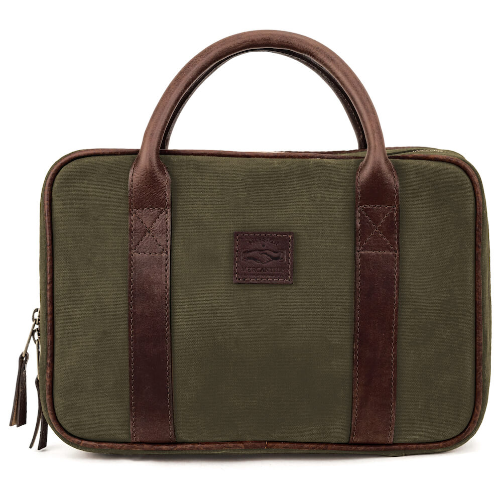 White Wing Waxed Canvas Deluxe Pistol Case