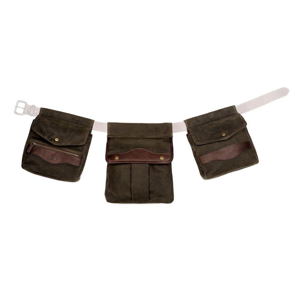 White Wing Waxed Canvas Hunting Game Bag Set