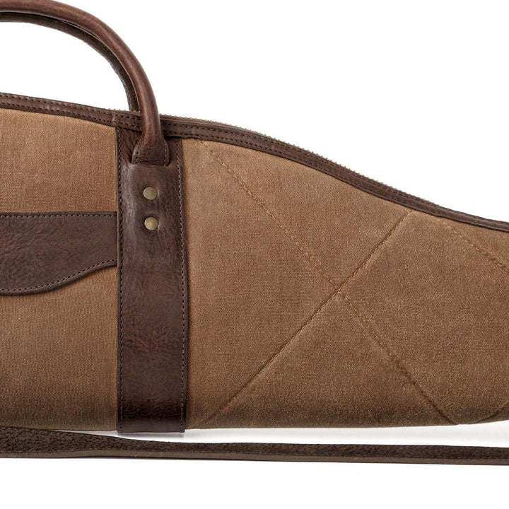 White Wing Waxed Canvas Hunting Rifle Case