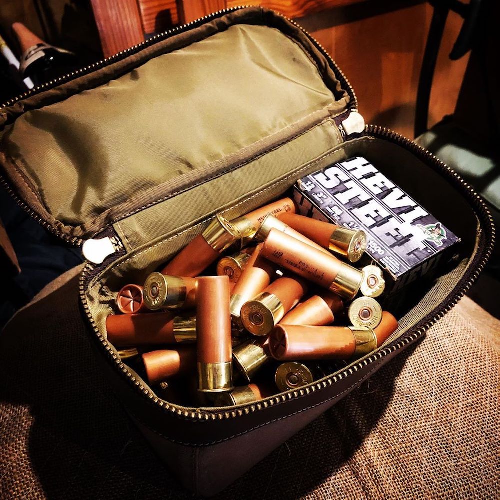 White Wing Waxed Canvas Hunting Shell Bag