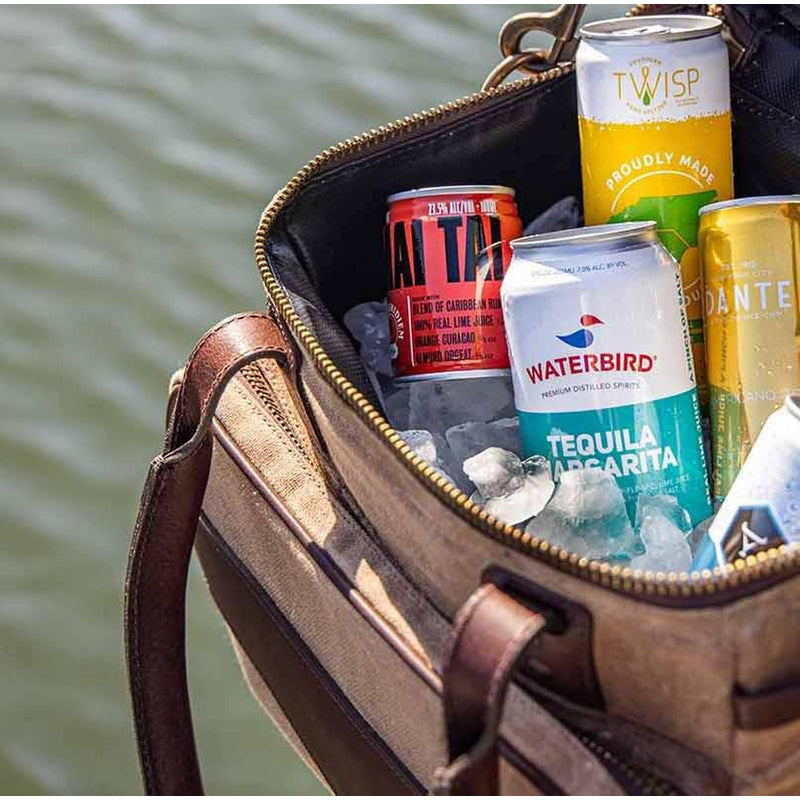 White Wing Waxed Canvas Scout Cooler