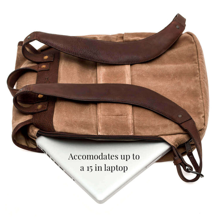 Campaign Waxed Canvas Backpack