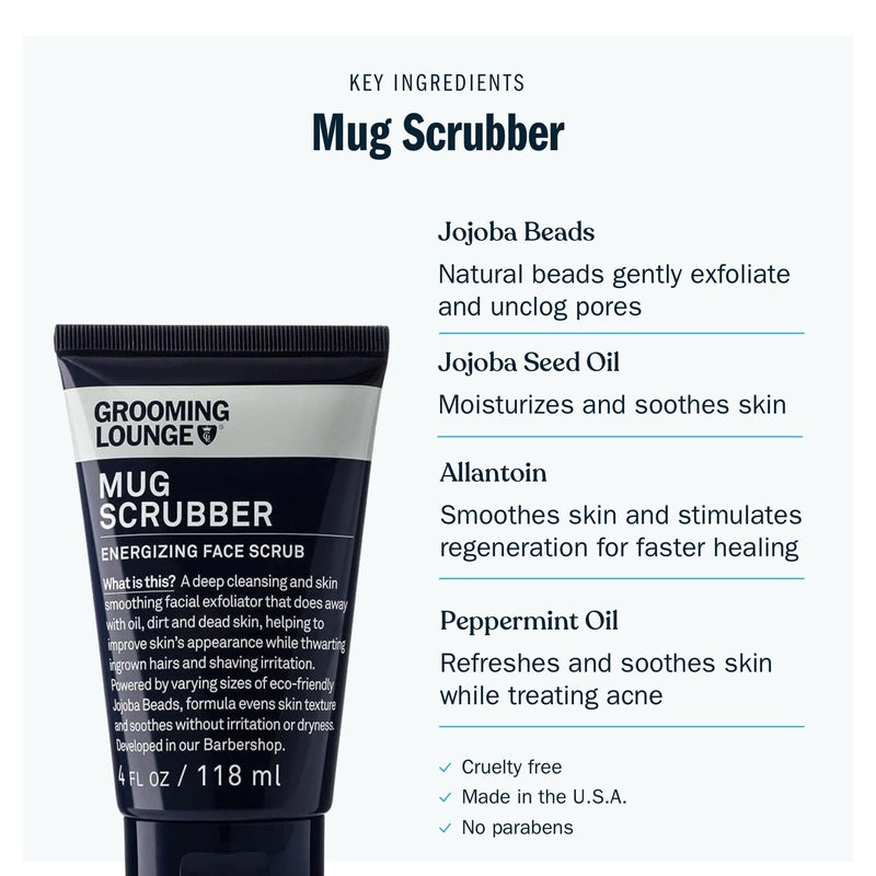 Grooming Lounge Mug Trio Skincare Kit Save $23