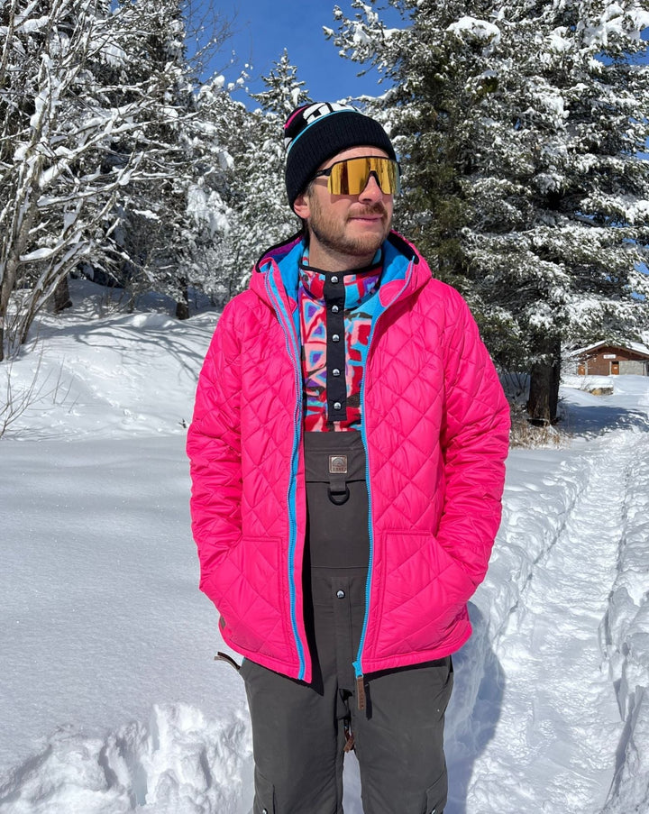 OOSC Clothing Pink Glacier Thermolite® Insulated Jacket - Men's