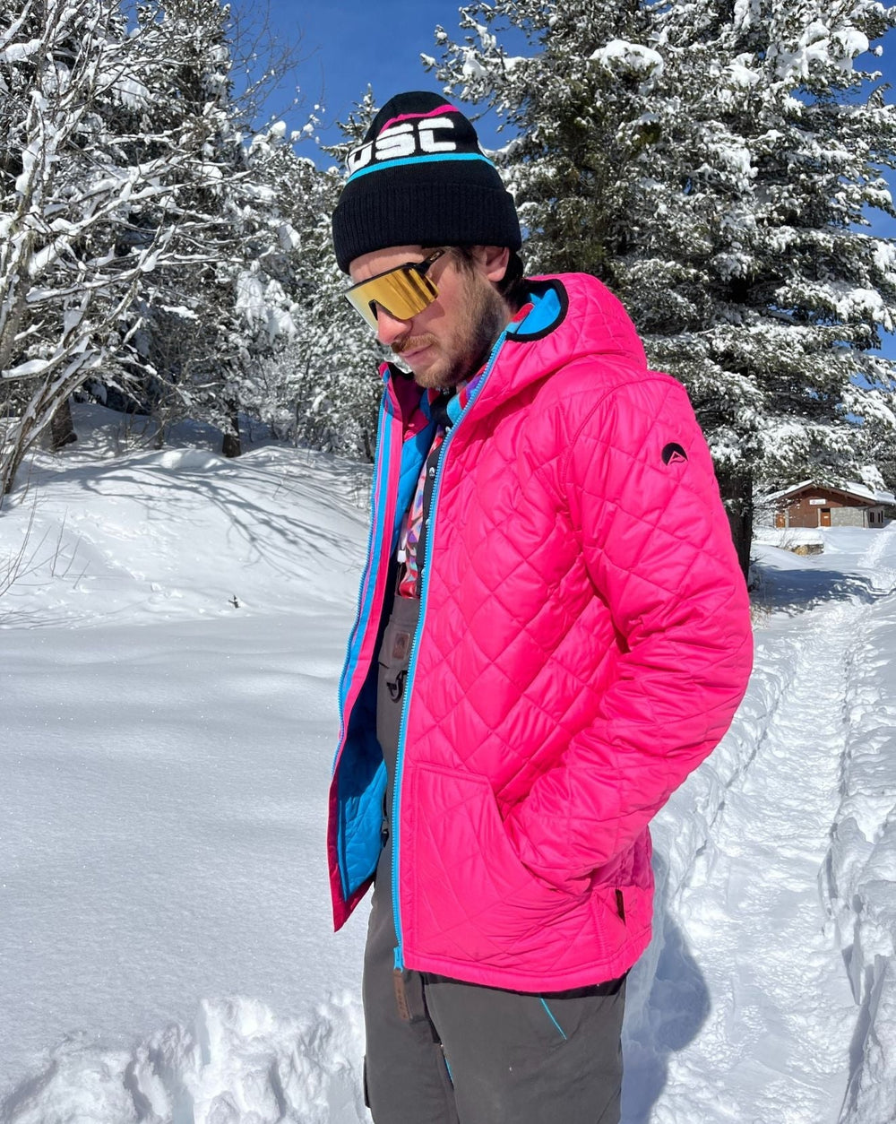 OOSC Clothing Pink Glacier Thermolite® Insulated Jacket - Men's