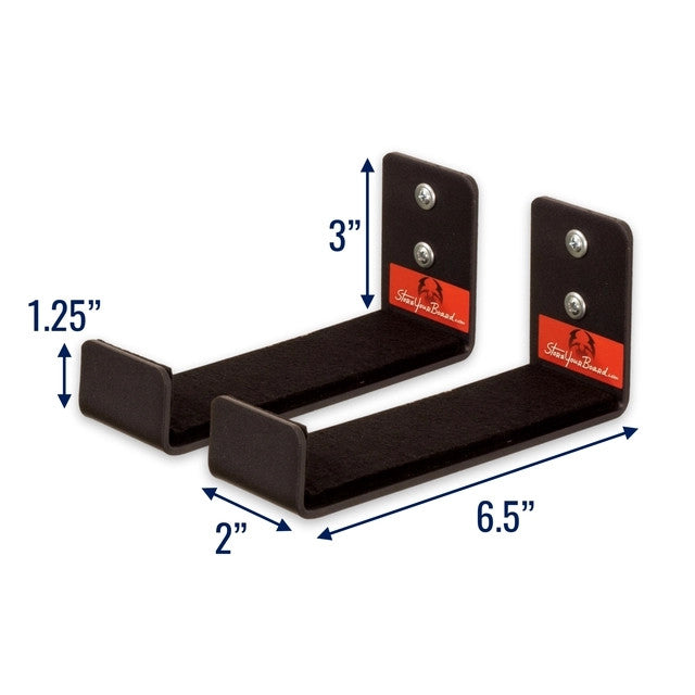 Mineral Minimalist Wall Hooks 2-Pack for Versatile Use