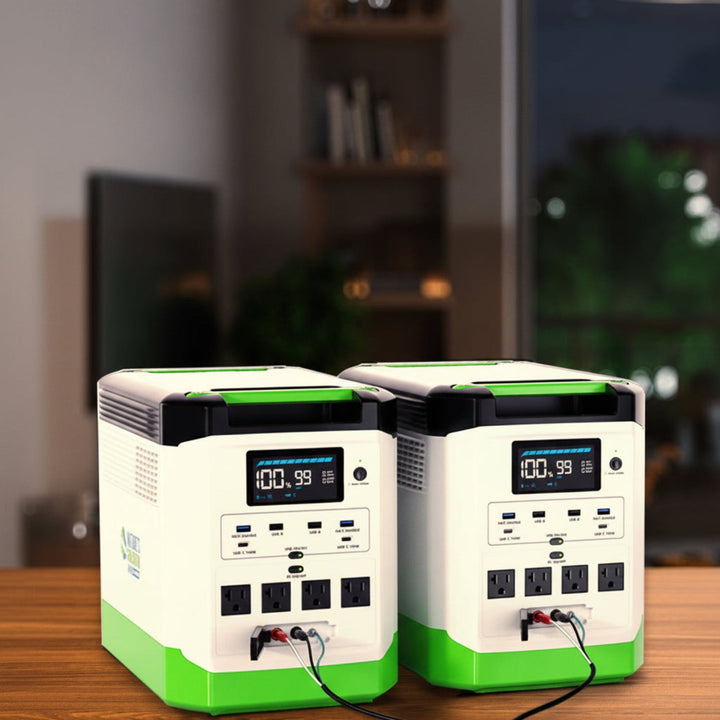Nature's Generator Lithium Solar Generator Bundle