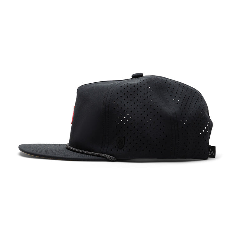 Suay Drift Hat - Black / Coral