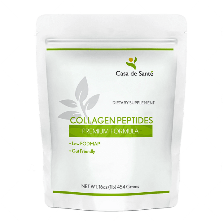 casa de sante Low FODMAP Certified Elemental Collagen Peptides for IBS & SIBO| Keto Paleo Gut Friendly, Gluten Lactose Soy Sugar & Grain Free| No Carb, All Natural Non GMO