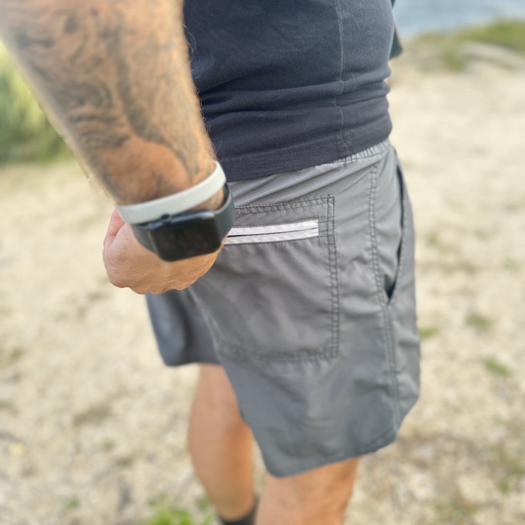 DeemedFit Men's Shorts "Response" Gray