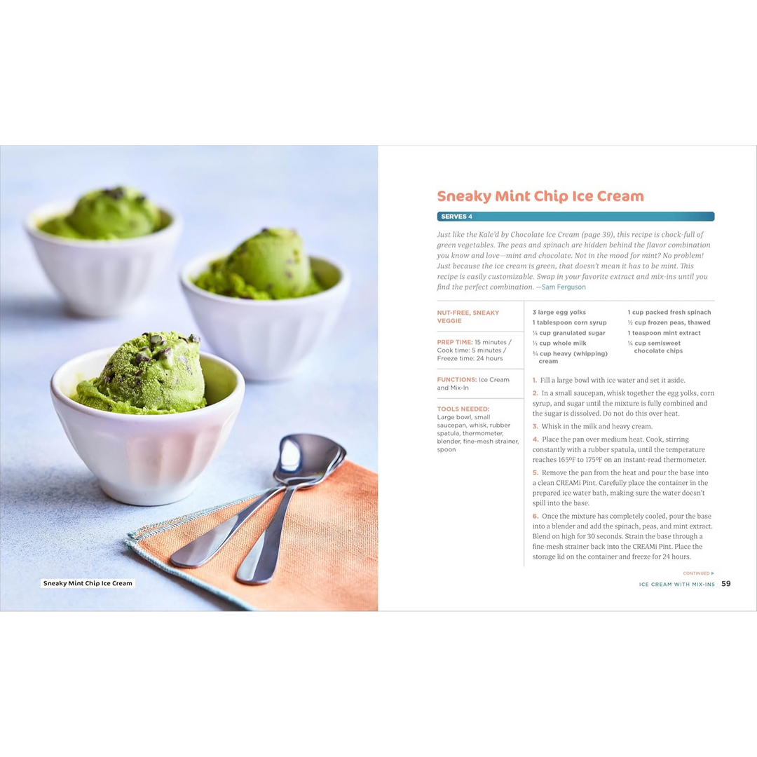 Ninja Creami Cookbook Spiral Bound