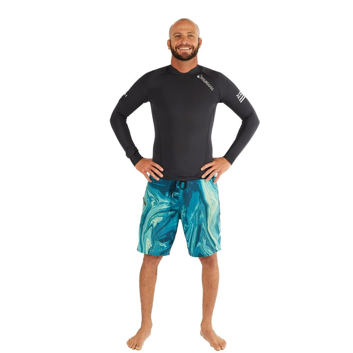 WAIHANA Men's Rear-zip Surf Top