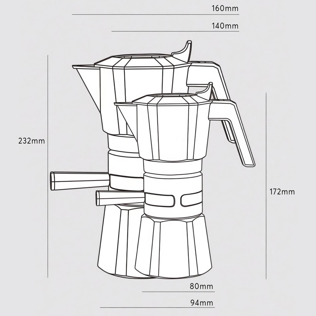 High Pressure Espresso Maker Moka Pot