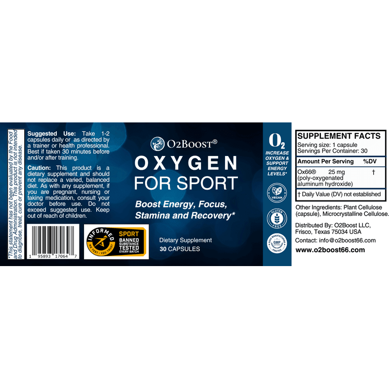 Oxygen For Sport Supplement