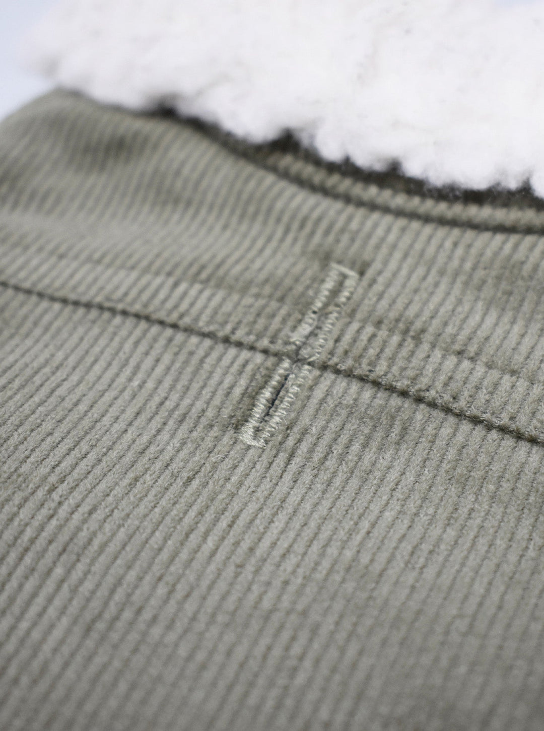 Stylish Corduroy Dog Coat for Fall Comfort