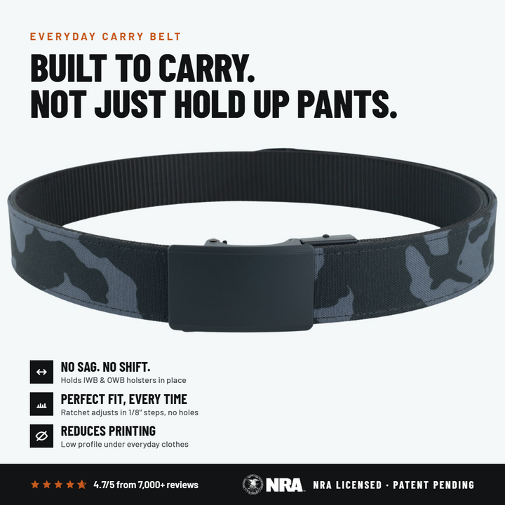2ND AMEN OPS 1.0 EDC Gun Belt 1.5"