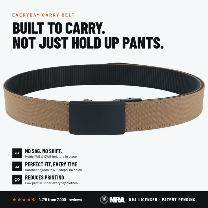 2ND AMEN OPS 1.0 EDC Gun Belt 1.5"