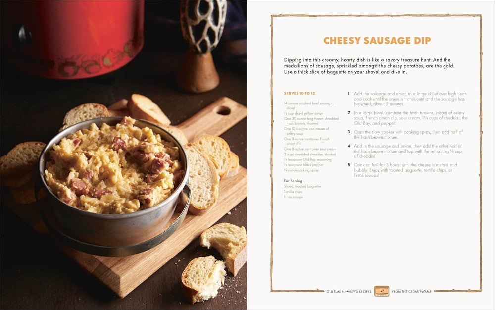 Old Time Hawkey's Recipes from the Cedar Swamp: A Cookbook Spiral Bound