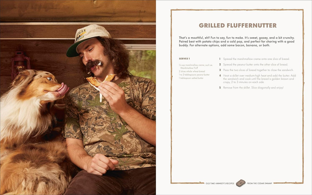 Old Time Hawkey's Recipes from the Cedar Swamp: A Cookbook Spiral Bound