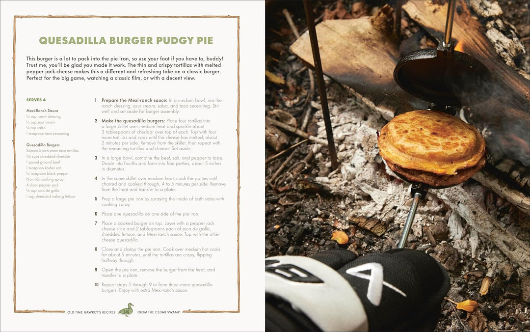 Old Time Hawkey's Recipes from the Cedar Swamp: A Cookbook Spiral Bound