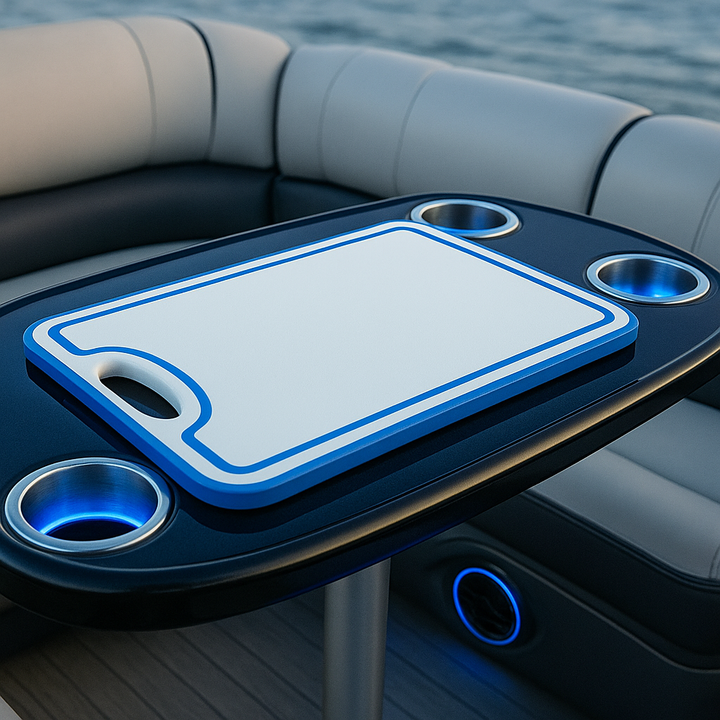 TRAPSKI Premium Boat Specific Cutting Board | Made in the USA