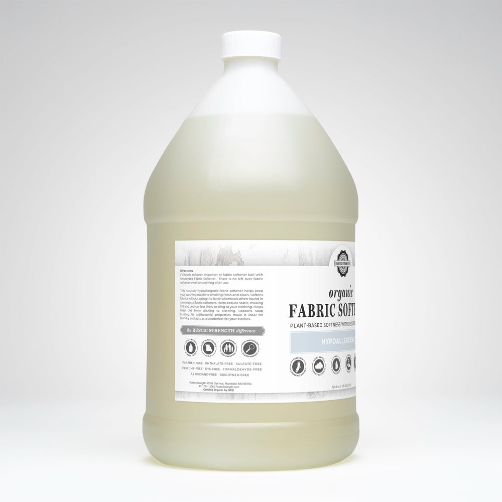 Rustic Strength Organic Fabric Softener