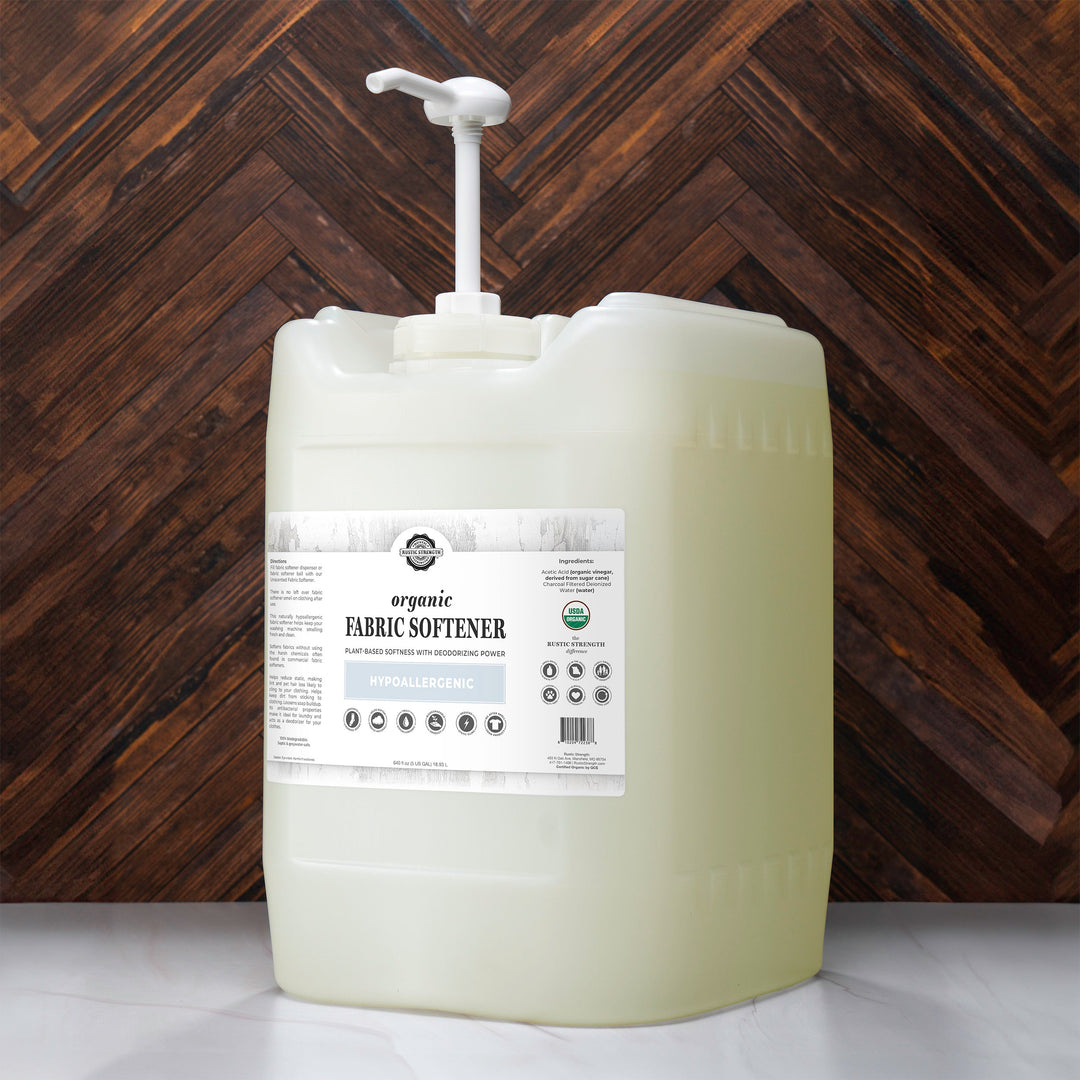 Rustic Strength Organic Fabric Softener