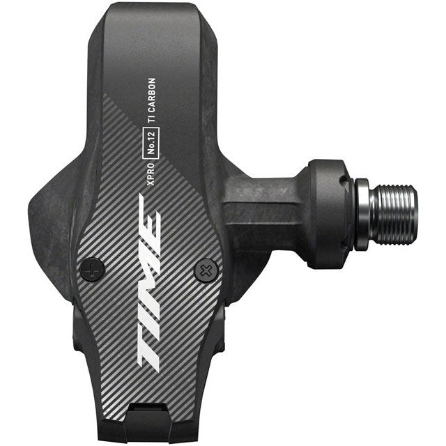 Time XPRO 12 Pedals - Single Sided Clipless, Carbon, 9/16", Ti/Carbon/Silver, QF 57, B1